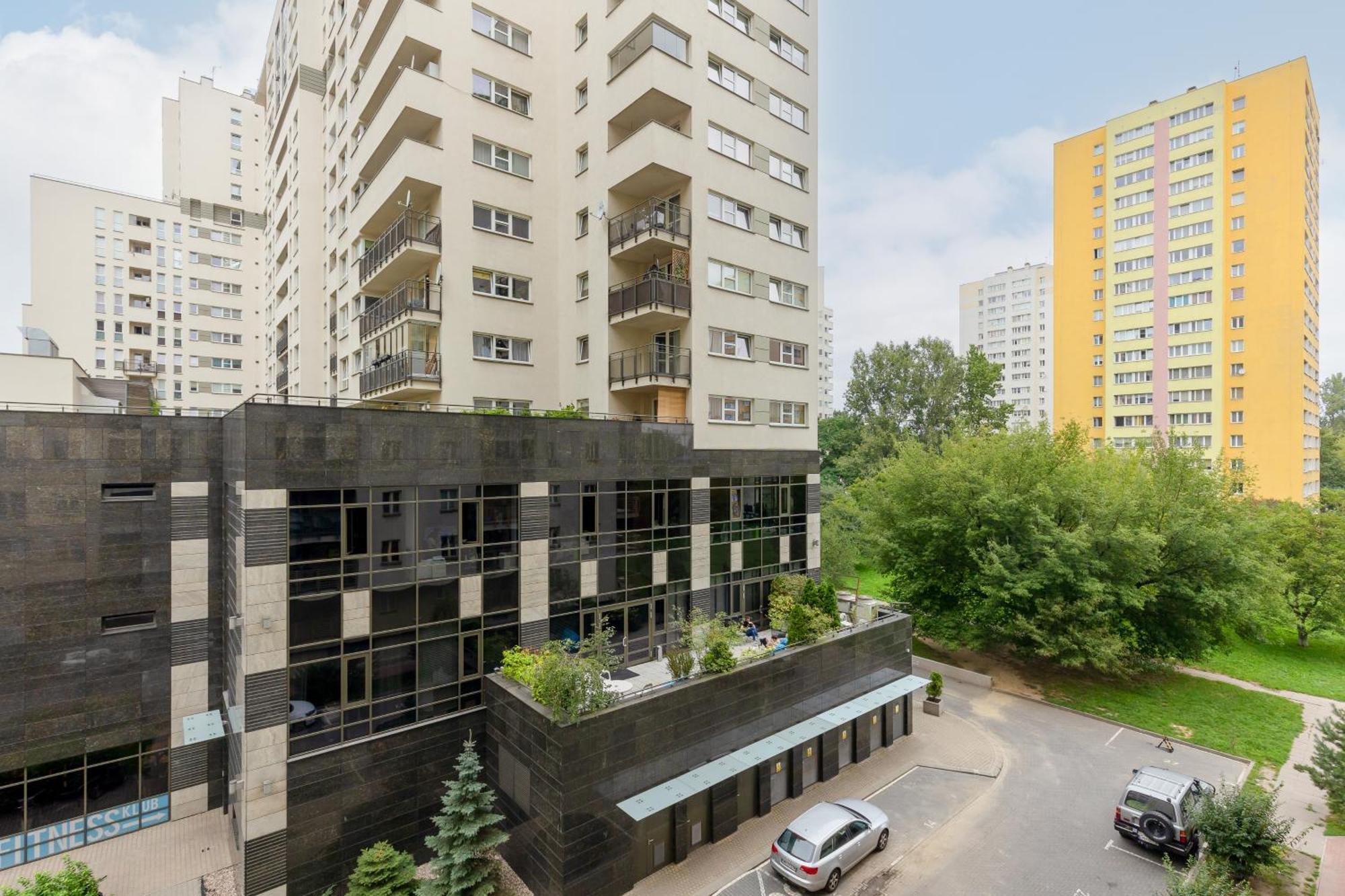 Pejzazowa Apartment Metro Wilanowska Mokotow By Noclegi Renters وارسو المظهر الخارجي الصورة
